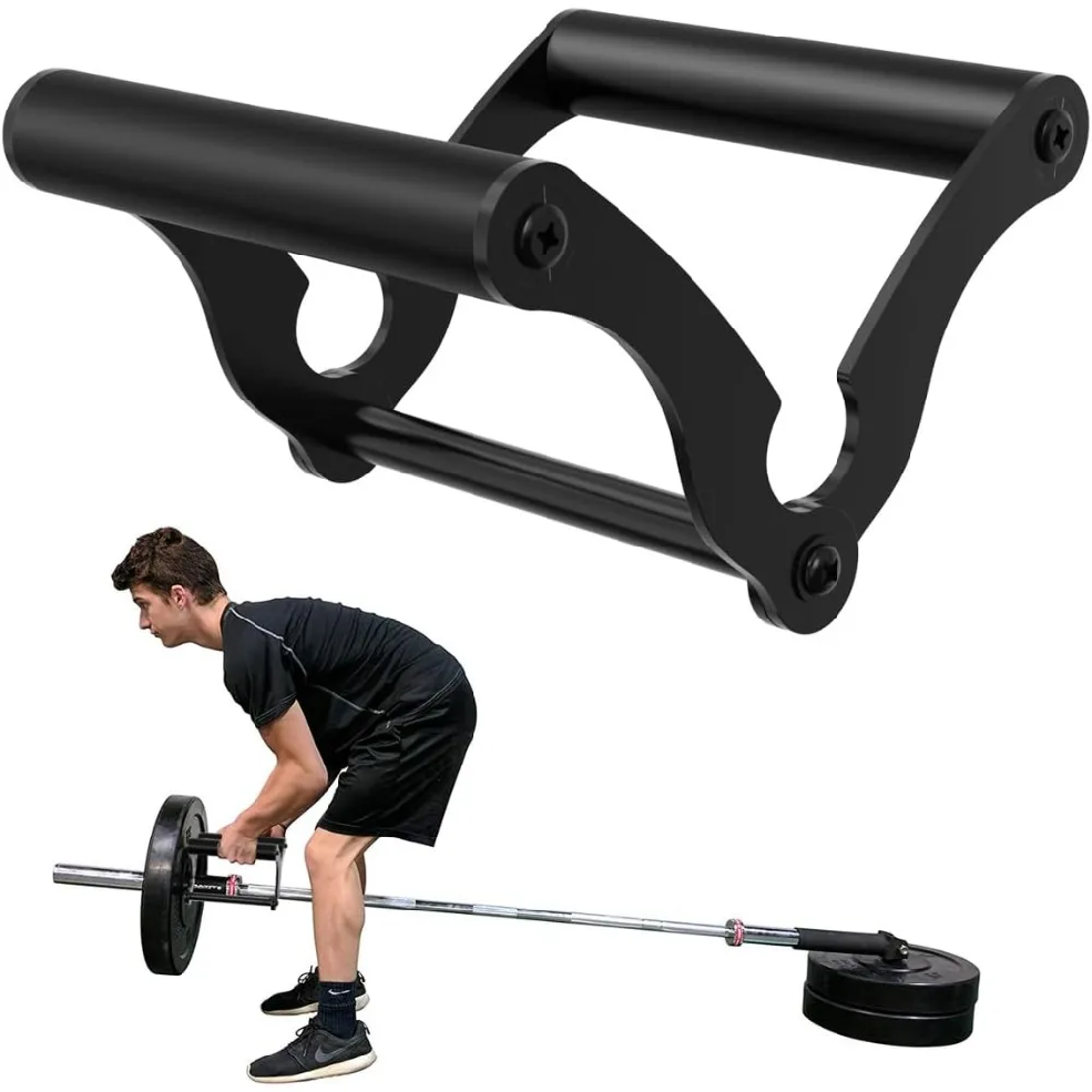 Landmine Barbell Attachment - Aksesoris pegangan landmine V-bar untuk barbell,