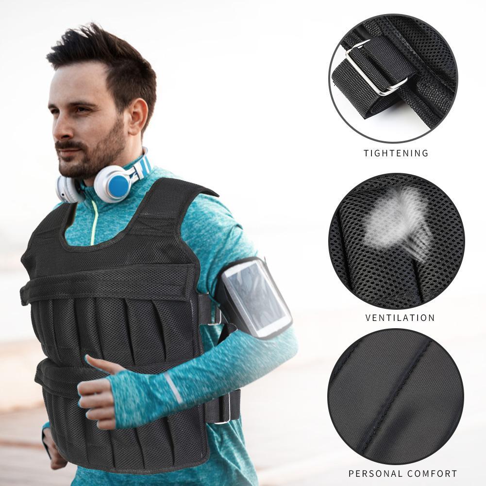 Jaket Beban Latihan 3/15/35kg, - Crossfit Vest ulasan dan harga