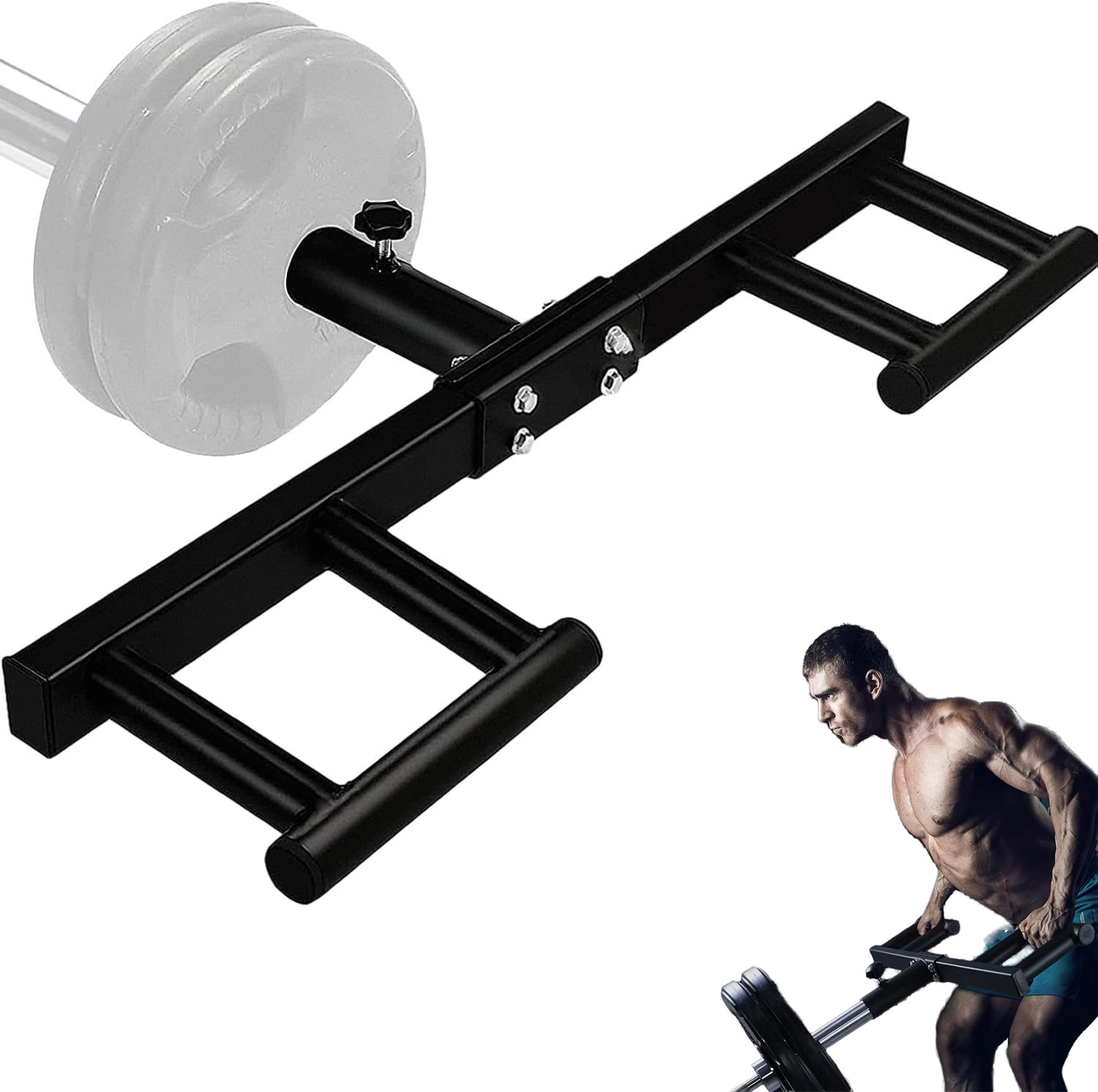 Aksesoris Pegangan Landmine Vi - Landmine Barbell Attachment ulasan dan harga