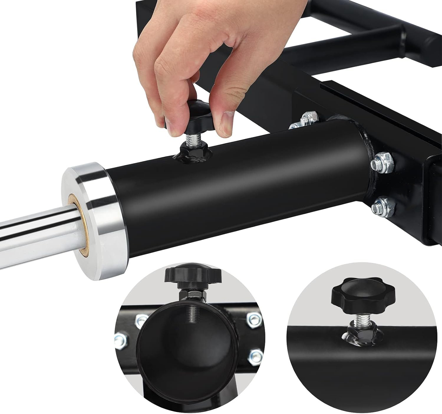 Aksesoris Pegangan Landmine Vi - Landmine Barbell Attachment ulasan dan harga