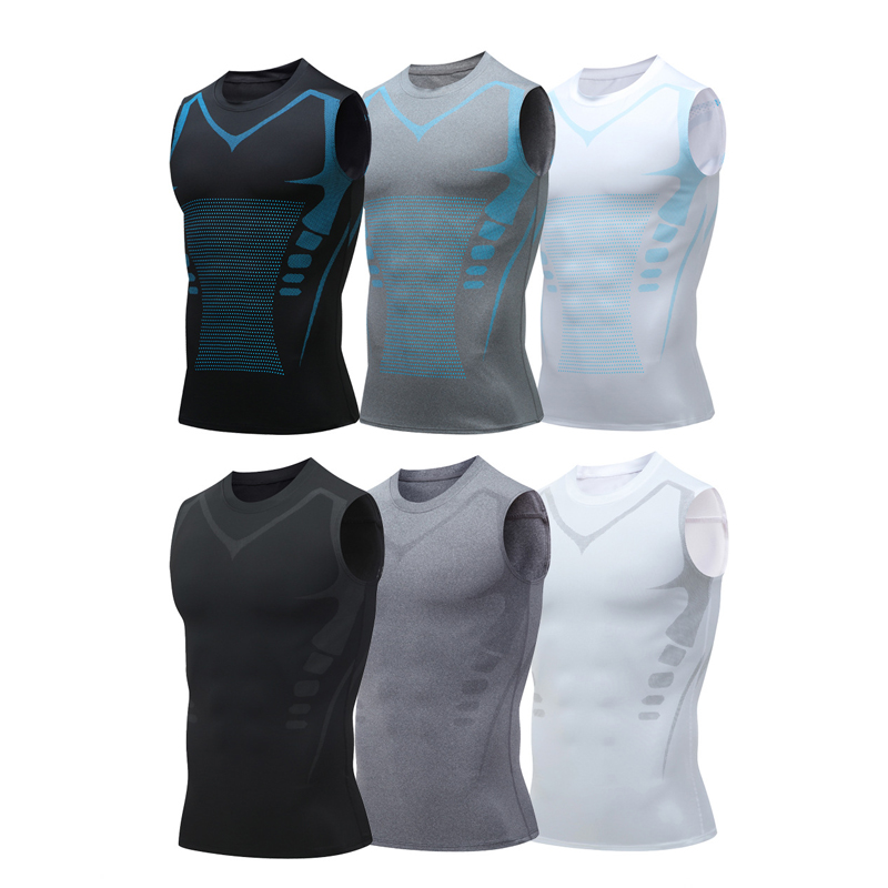 Tank Top KOMPRESI pria, kaus t - Crossfit Vest ulasan dan harga