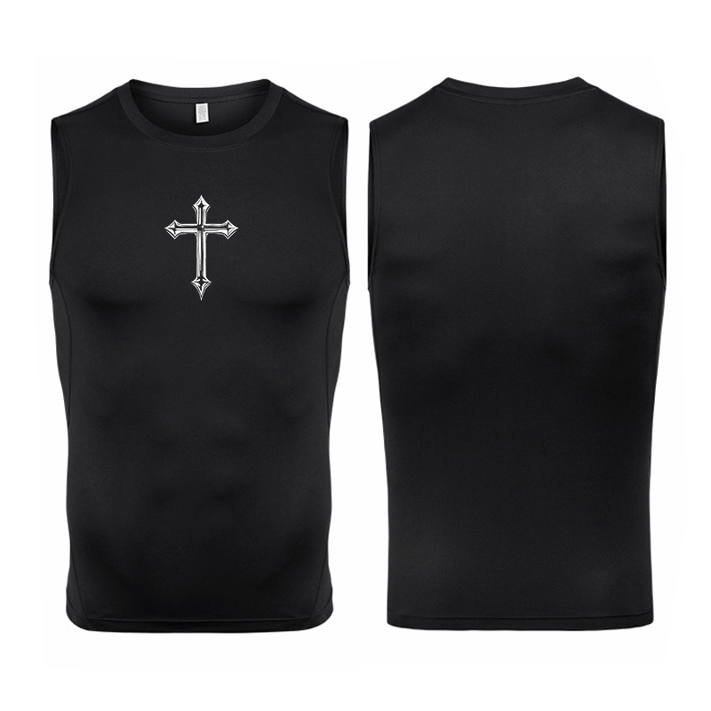 Baju kompresi tanpa lengan Mot - Crossfit Vest ulasan dan harga