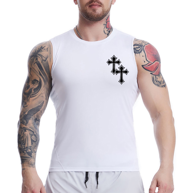 Baju kompresi tanpa lengan Mot - Crossfit Vest ulasan dan harga